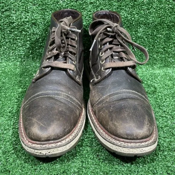 Timberland EarthKeepers Leather Chukka Boots Lace Up Brown Men's Shoe Size US 8
