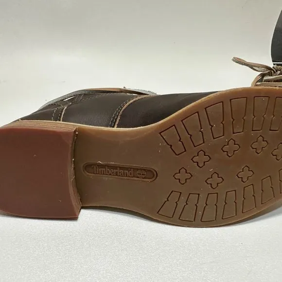 Timberland Earthkeepers Savin Hill Women 6 Brown Leather Lace Up Ankle Boots New