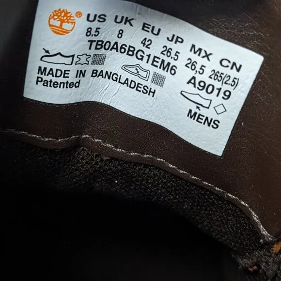 Timberland Killington Lace-Up Boots, Brown Leather, Men's 8.5 M