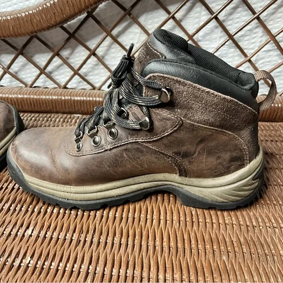 Timberland Leather Hiking Work Ankle Boots Size 6.5
