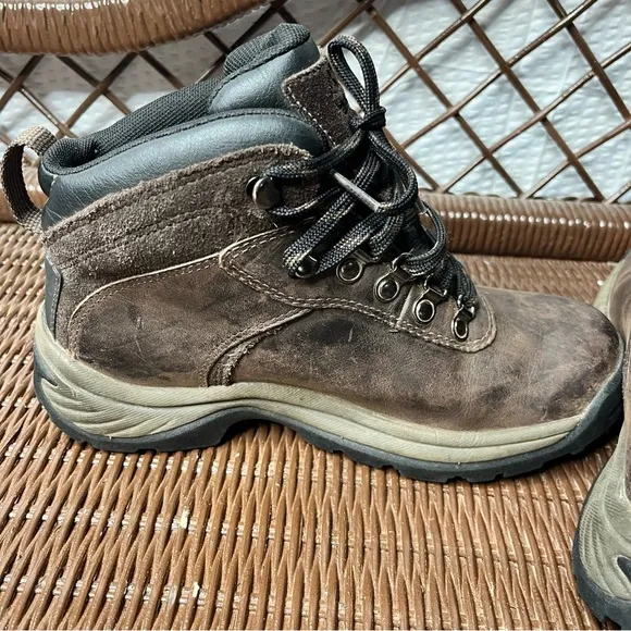 Timberland Leather Hiking Work Ankle Boots Size 6.5