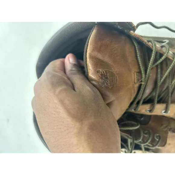 Timberland Men's Brown Leather Work Boots
