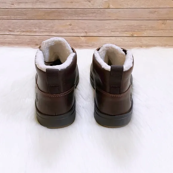 Timberland Men’s Davis Square Waterproof Warm Lined Chukka Boots