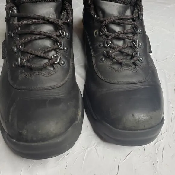 Timberland Men’s White Ledge Waterproof Hiking Boots Black Mens Size 10