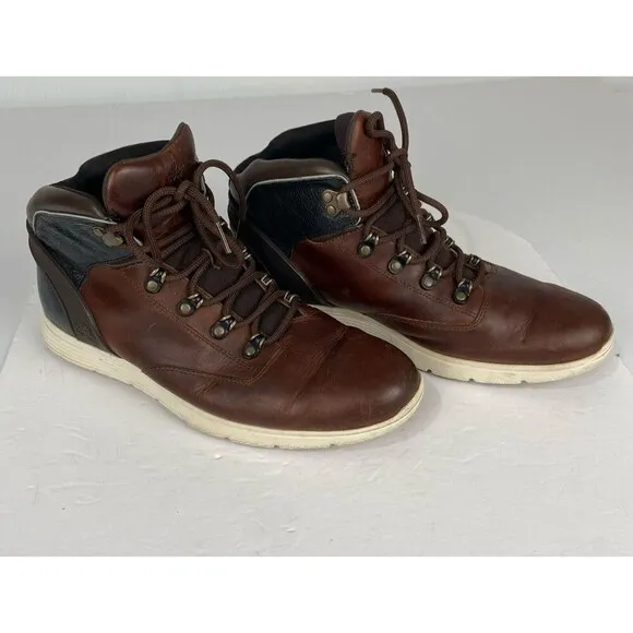 Timberland Physix Men's Size 12 Radford Sensor Flex Outdoor Boots brown Leather