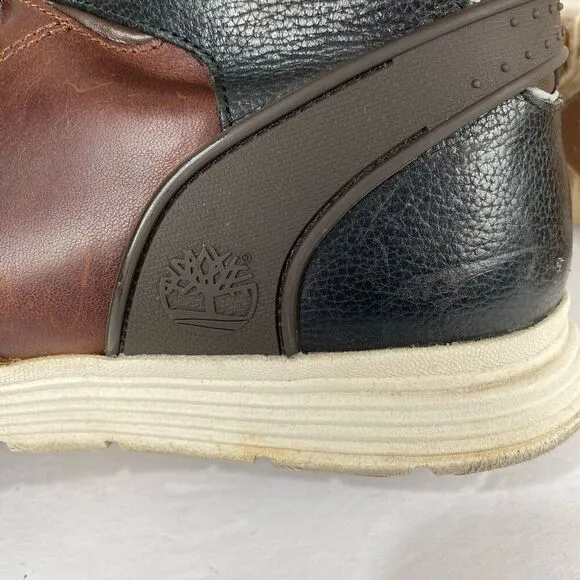Timberland Physix Men's Size 12 Radford Sensor Flex Outdoor Boots brown Leather