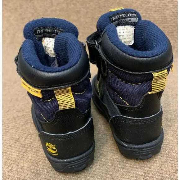 Timberland Polar Cave Snow Boots Toddler 4.5 Unisex Waterproof Insulated