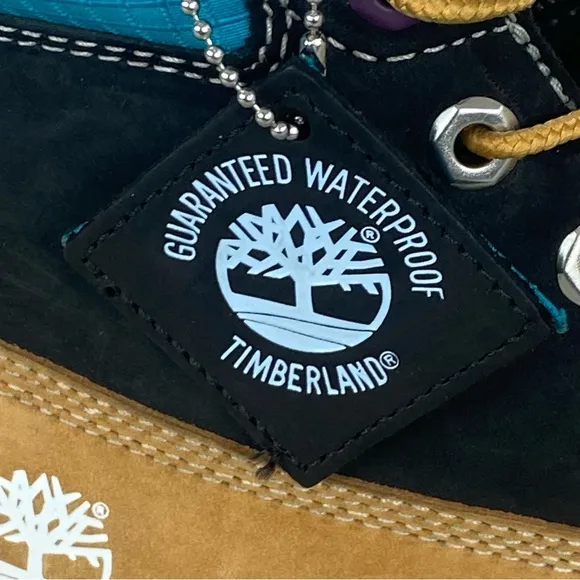 Timberland Premium 6-inch Boots Kids 7 Women 9 Wheat Brown Nubuck Waterproof NEW