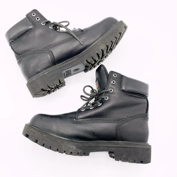 Timberland Pro 6 Inch Direct Attach Waterproof Insulated Work Boots Men's Black
