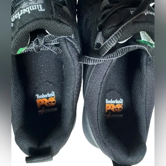 Timberland PRO Women's black Composite Safety-Toe Work shoes size 6.5 PRO589