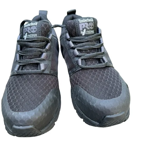 Timberland PRO Women's black Composite Safety-Toe Work shoes size 6.5 PRO589
