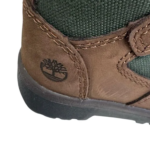 Timberland Unisex Baby Size 5 Lace Up Brown Field Boots Outdoor New NIB #044892