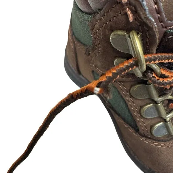 Timberland Unisex Baby Size 5 Lace Up Brown Field Boots Outdoor New NIB #044892