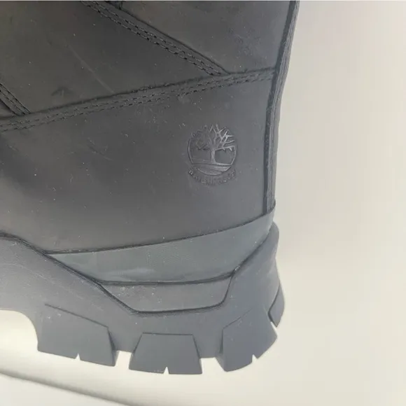 TIMBERLAND Waterproof Pull On Boots In Jet Black- New In Box - Reemoly