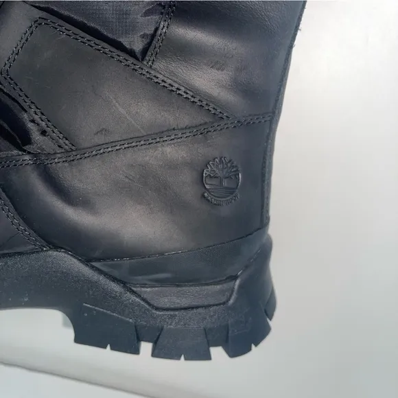 TIMBERLAND Waterproof Pull On Boots In Jet Black- New In Box - Reemoly