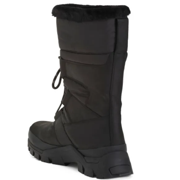 TIMBERLAND Waterproof Pull On Boots In Jet Black- New In Box - Reemoly