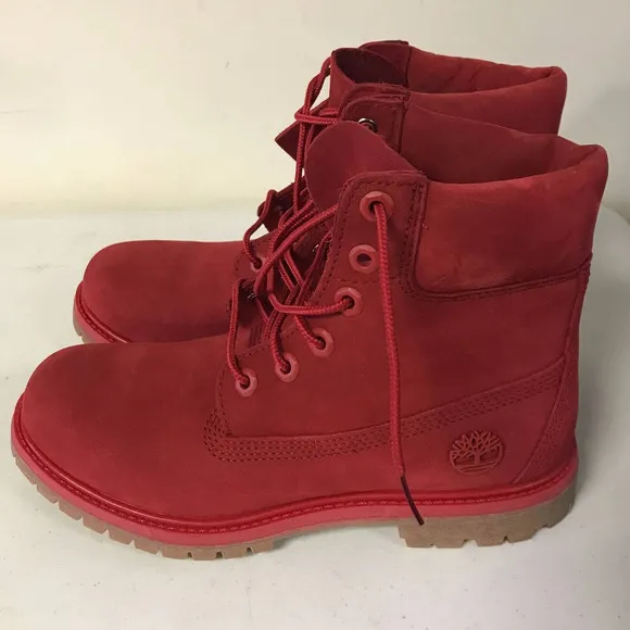Timberland Women's  SIZE 7.5 Premium 6” Waterproof &quot;Ruby Nubuck&quot; Boots