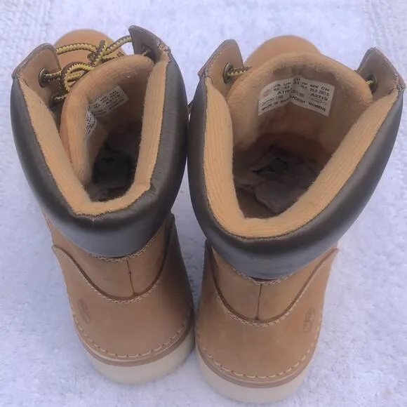 Timberland Women’s  Winter Cold Weather Brockton Lace-up  Boots Sz 8.5