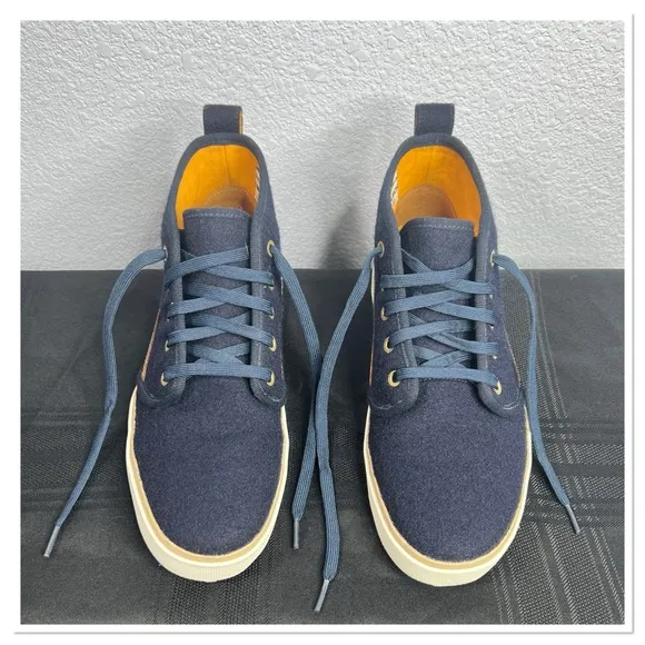 TIMBERLAND Woolrich Abington Haley Navy Chukka Boot Men – Blue Sz 10