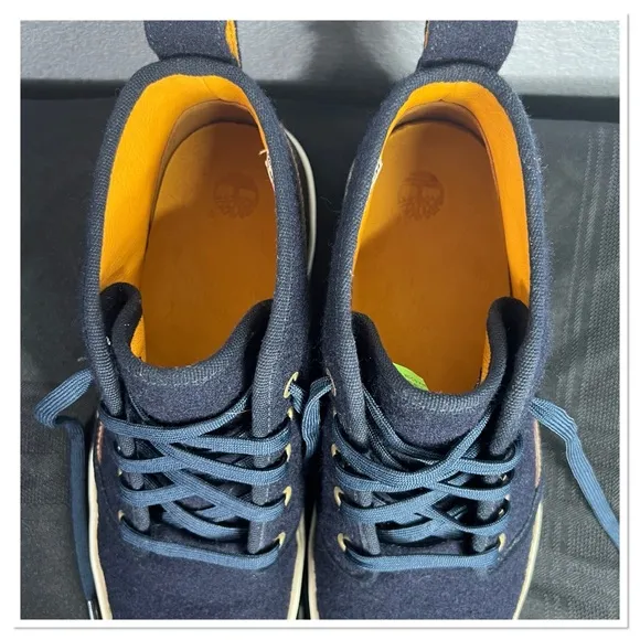 TIMBERLAND Woolrich Abington Haley Navy Chukka Boot Men – Blue Sz 10