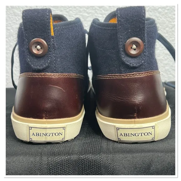 TIMBERLAND Woolrich Abington Haley Navy Chukka Boot Men – Blue Sz 10