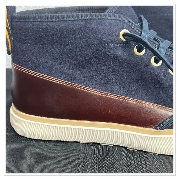 TIMBERLAND Woolrich Abington Haley Navy Chukka Boot Men – Blue Sz 10