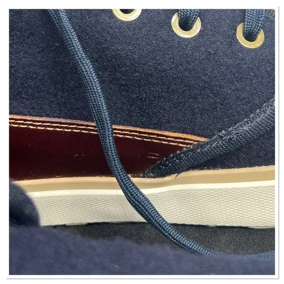 TIMBERLAND Woolrich Abington Haley Navy Chukka Boot Men – Blue Sz 10