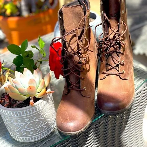 🥾Timberland “Glancy” Heeled Boots SZ 9