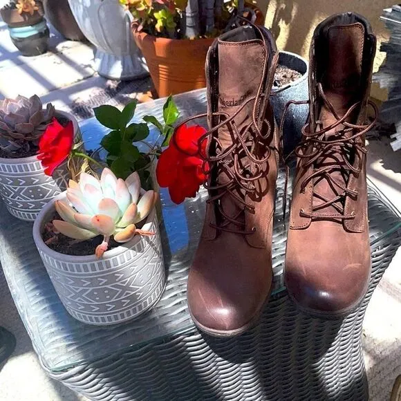 🥾Timberland “Glancy” Heeled Boots SZ 9