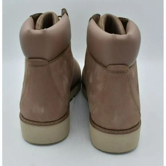 Timberland Womens Size 8 Keeley Field Mid Hiker Light Brown Nubuck Boots Shoes