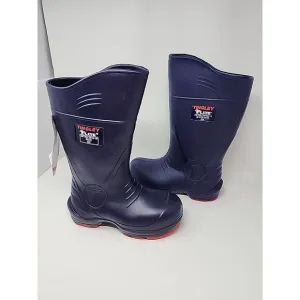 Tingley Flite ChevronPlus Knee Boots for Men and Women M6 W8 Blue Red Steel Toes