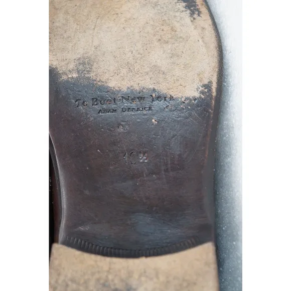 To Boot New York size 10.5 monk strap