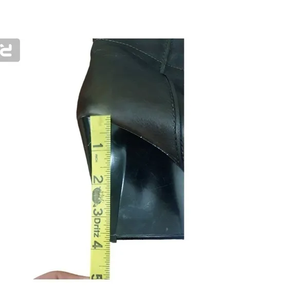 Tods Zeppa Wedge Boots Womens Tall Brown size EU 37/USA 6,5