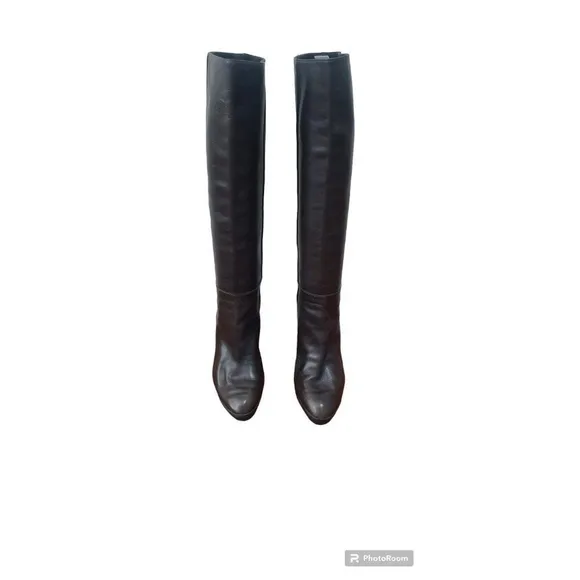 Tods Zeppa Wedge Boots Womens Tall Brown size EU 37/USA 6,5