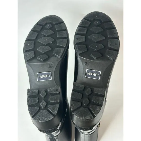 Tommy Hilfiger Women's Kippa Pull On Narrow Calf Rain Boots Size 8 M NWT