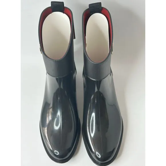 Tommy Hilfiger Women's Kippa Pull On Narrow Calf Rain Boots Size 8 M NWT