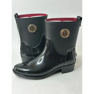Tommy Hilfiger Women's Kippa Pull On Narrow Calf Rain Boots Size 8 M NWT