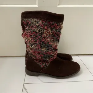 Toms Burgundy Calf Winter Boots Shoes