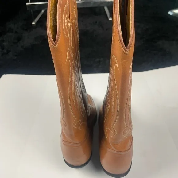 tony lama womens size 6.5 medium,‎ style BVL1921, brown