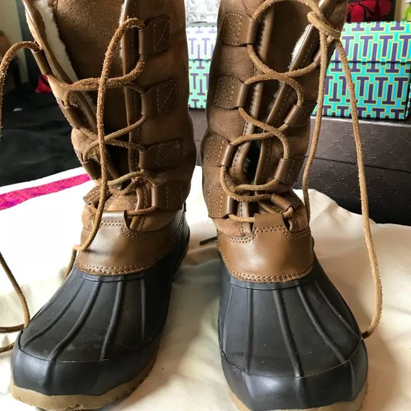 Tory Burch Argyll lace up boot