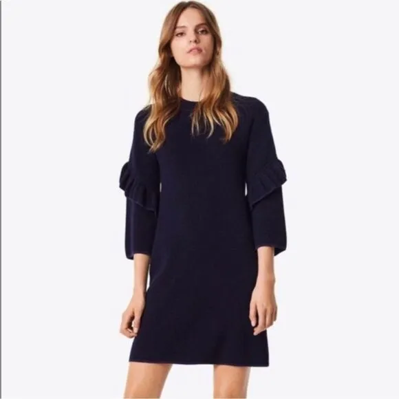 Tory Burch Ashley Wool Sweater Dress size medium