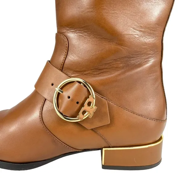 Tory Burch | |‎ Women 8 | Sofia Tall Riding Boots Brown Supple Brown Leather
