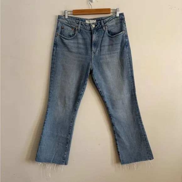 Trave Colette Kick Flare Jeans in Seaside Blue size 31