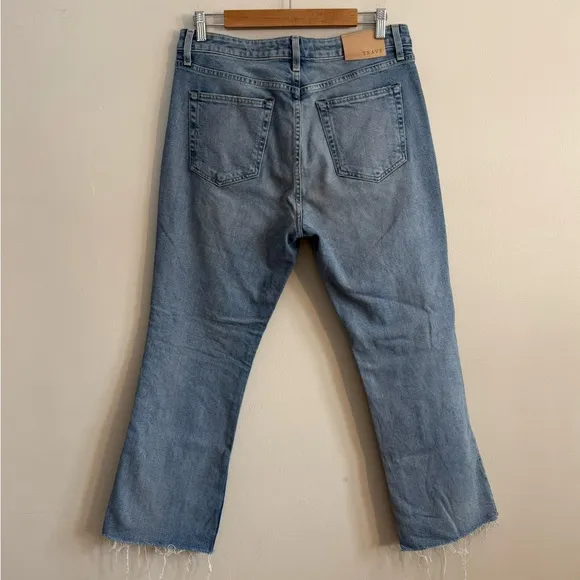 Trave Colette Kick Flare Jeans in Seaside Blue size 31