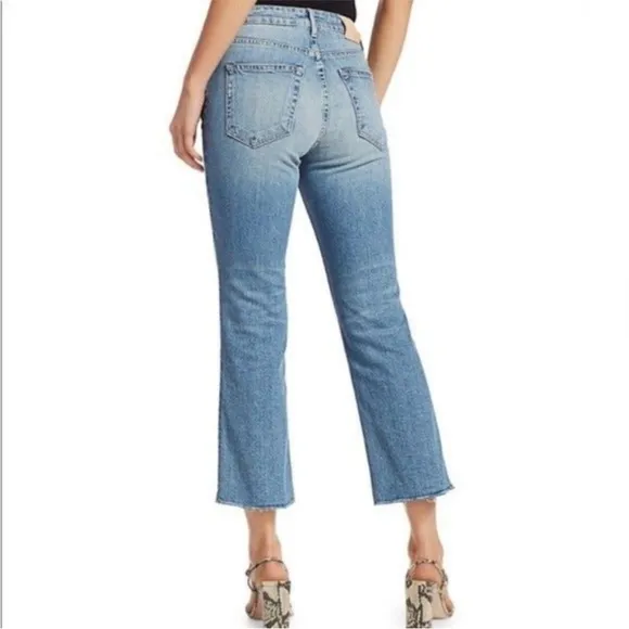 Trave Colette Kick Flare Jeans in Seaside Blue size 31