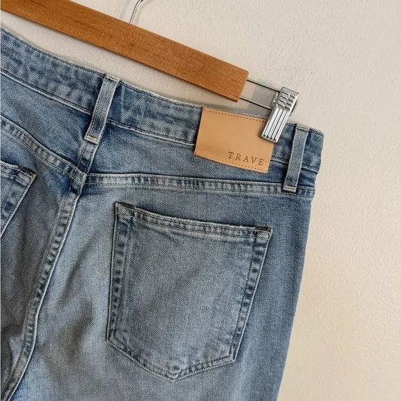 Trave Colette Kick Flare Jeans in Seaside Blue size 31