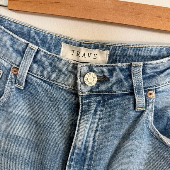 Trave Colette Kick Flare Jeans in Seaside Blue size 31