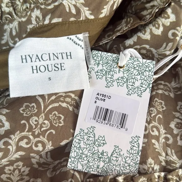 Tuckernuck | Hyacinth House Moss Printed Russell Mini Dress