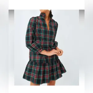 Tuckernuck Palmerston Dress XXL | Highland Tartan Holiday Midi Retail$228 NWT