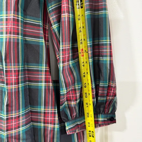 Tuckernuck Palmerston Dress XXL | Highland Tartan Holiday Midi Retail$228 NWT